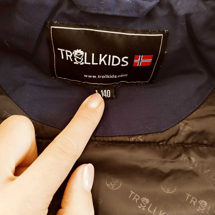 Zimowa kurtka Trollkids