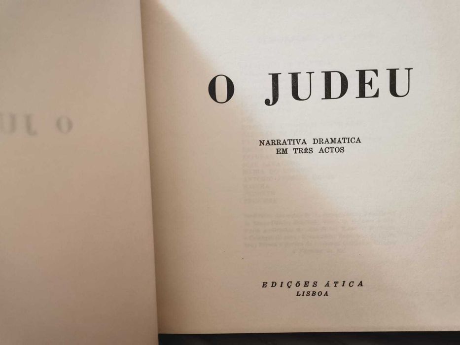 O Judeu – Bernardo Santareno