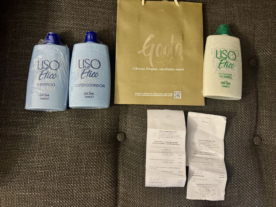Pack Liso Ético .Novo, selado e com factura.