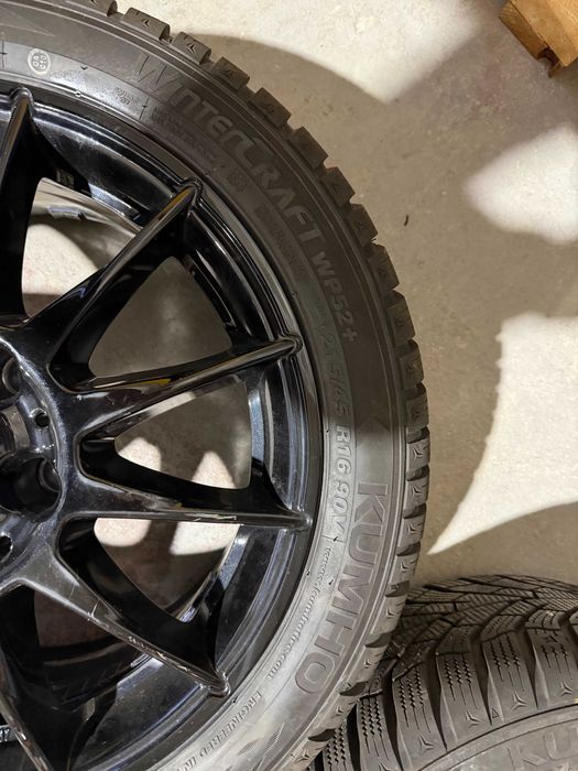 Koła zimowe 16” RONAL R54 5x114,3 + Kumho 215/45 R16 DOT 2025 + TPMS
