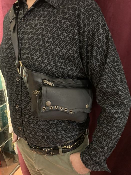 Bolsas em pele genuína