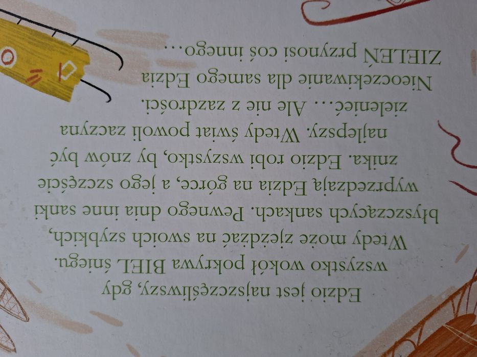 Książka dla dzieci "Zieleń", L. Greig, H. Peck