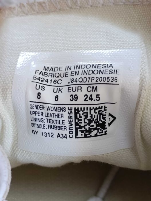 Кеди жіночі шкіряні Converse All Star Studded