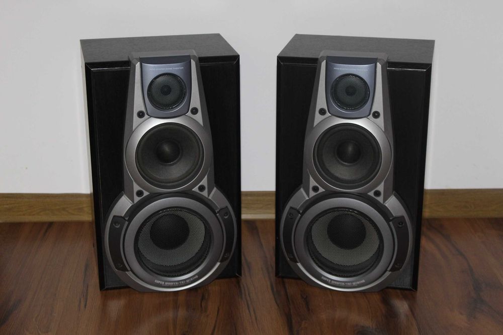 TECHNICS Kolumny głośniki monitory 3 way bass reflex Wysyłka