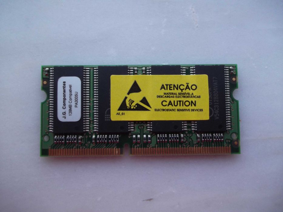 Memória computador J.G. Componentes 128 MB64564111790850123