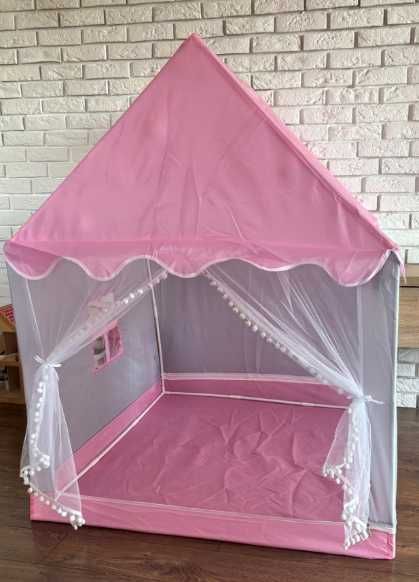 Mega namiot dla Dzieci Zamek Pałac do Pokoju Ogrodu Domu + Lampki LED