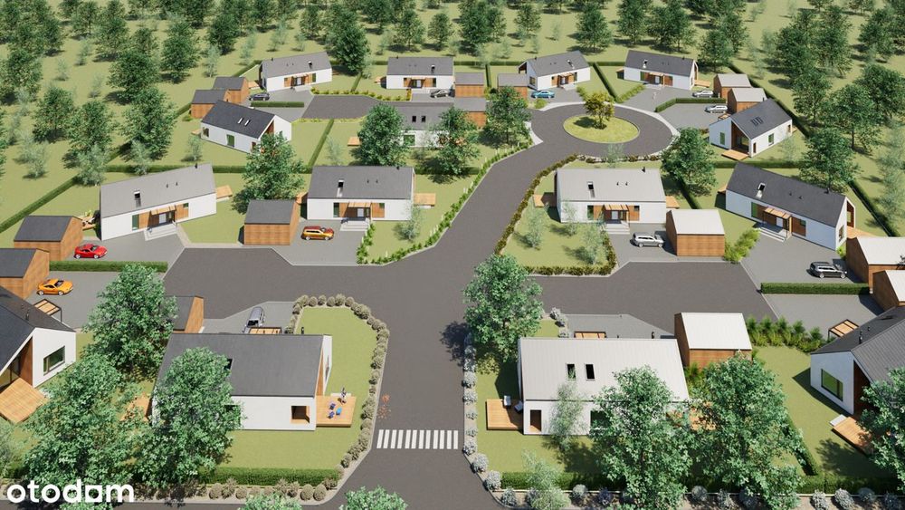 Gotowy projekt deweloperski – 15 domów jednorodzinnych, Młyniec Drugi