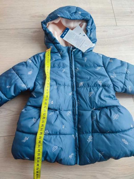 Nowa kurtka zimowa dla dziewczynki 68/74