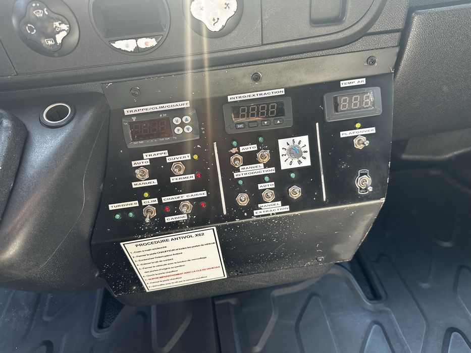 Renault Master do transportu piskląt