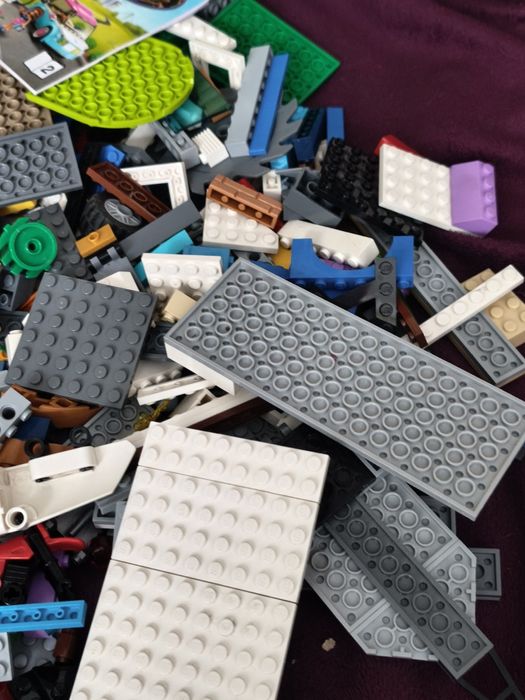 LEGO mix 2,1kg + płytka 48x48