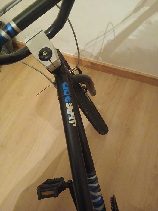 BTWIN Bicicleta BMX Crianças 9-14 anos AZUL/PRETO