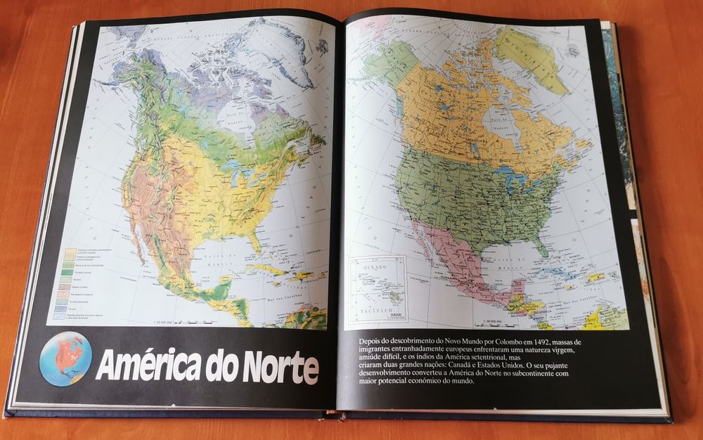 Livro "Atlas Universal Círculo"