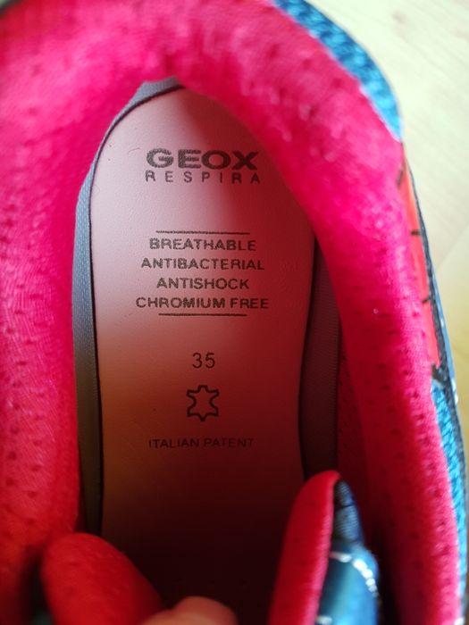 Buty świecące Geox roz 35 nowe Spiderman