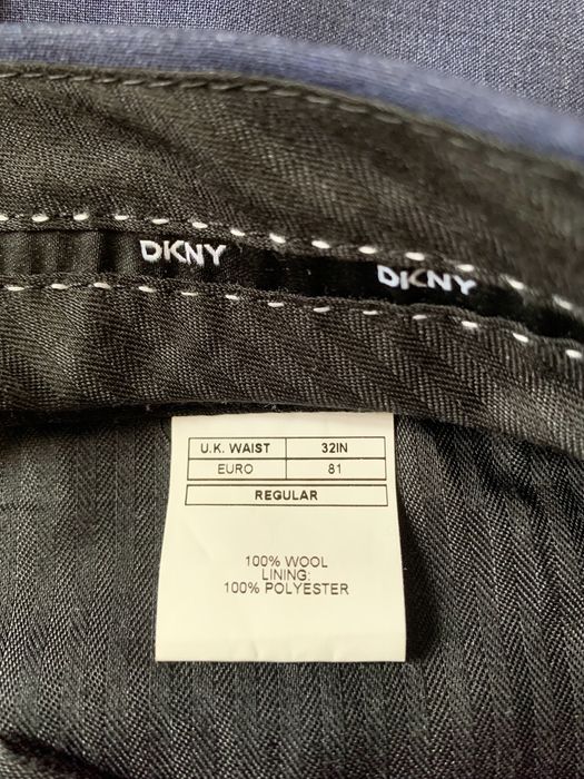Oryginalny garnitur DKNY 100% wełna Superfine Wool Super 100%