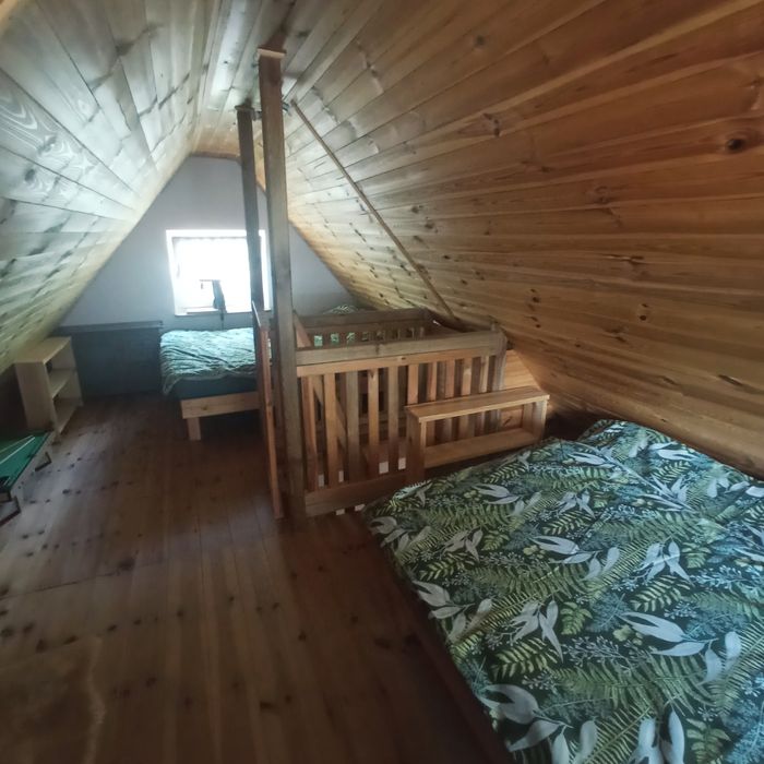 Domek z balią w lesie, Jezioro Powidzkie