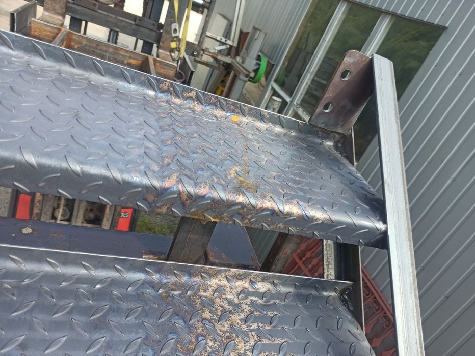 Schody metalowe loft