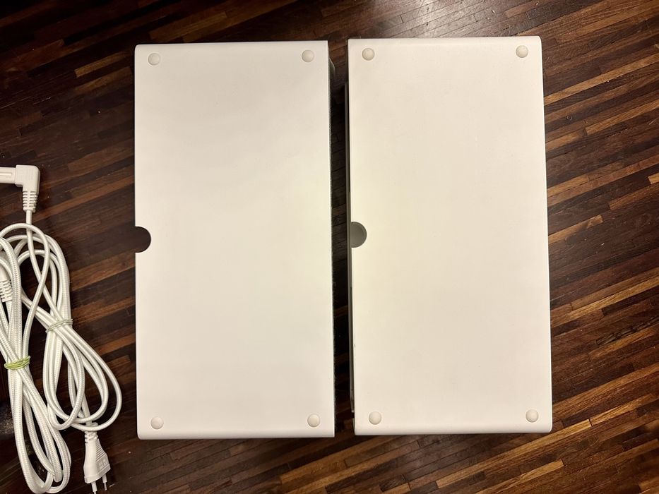 2x IKEA Gen. 2 Symfonisk głośniki Stereo Wi-Fi biały półkowy SONOS Air