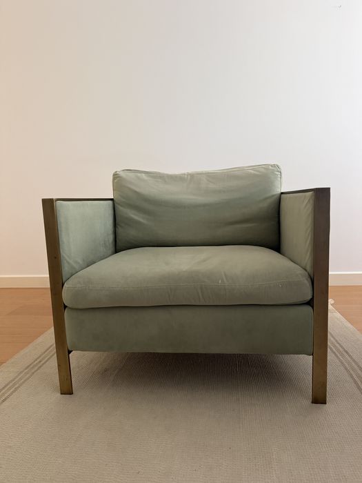Cadeirão Área Store Verde Água | Design Contemporâneo
