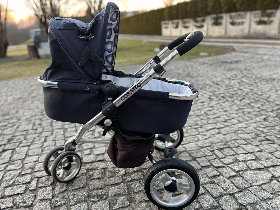 Wózek 3w1 gondola, spacerowy, nosidełko