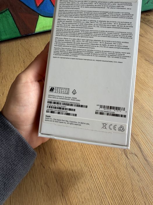 Iphone 14 256gb com caixa