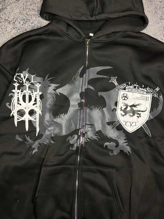 Зип худи Yori Sport x Balenciaga Cozy type dragon: 1 399 грн
