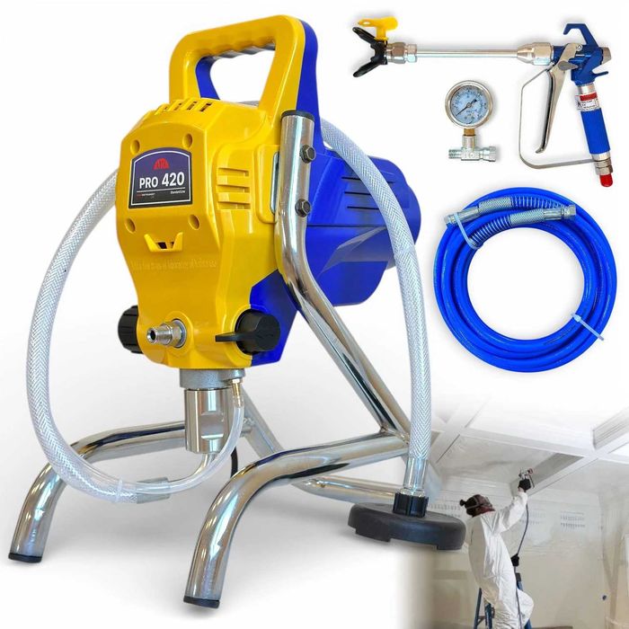 Фарбувальний безповітряний апарат Pro 420 (1,3 л/хв 800 Вт)