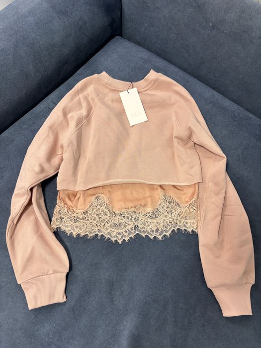 Свитшот с кружевом Zara