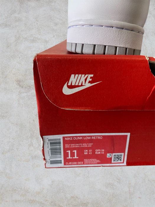 Nike Dunk Low Retro White Grey