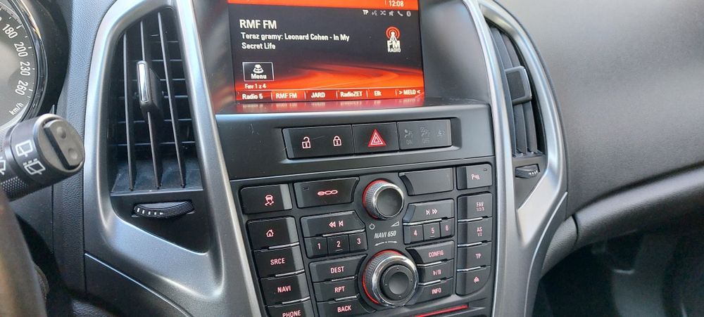 Opel Astra J po liftingu 1.6cdti 136kM emisja spalin EURO 6.