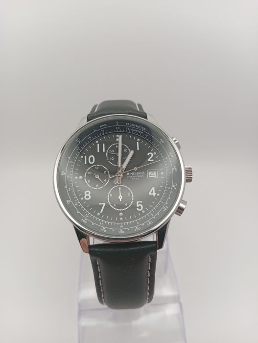 *168*JUNGHANS 41/4.4.4.9.610 z chronografem
