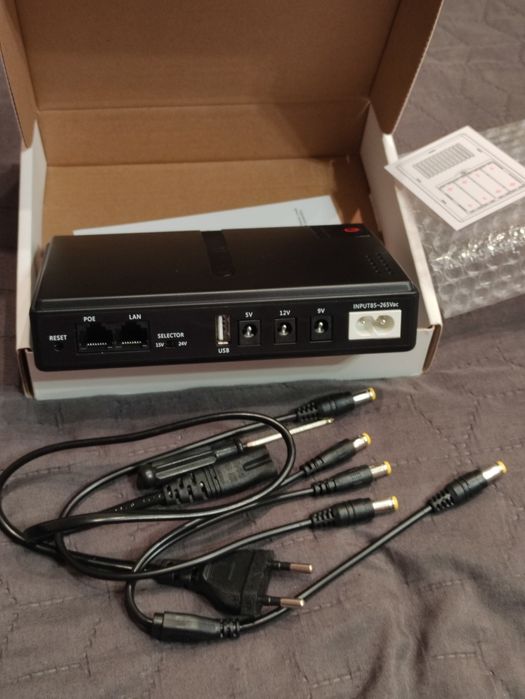 Дбж для роутера 18W + Акумулятори Litokala на (4000*4) 16000ma/г!!!