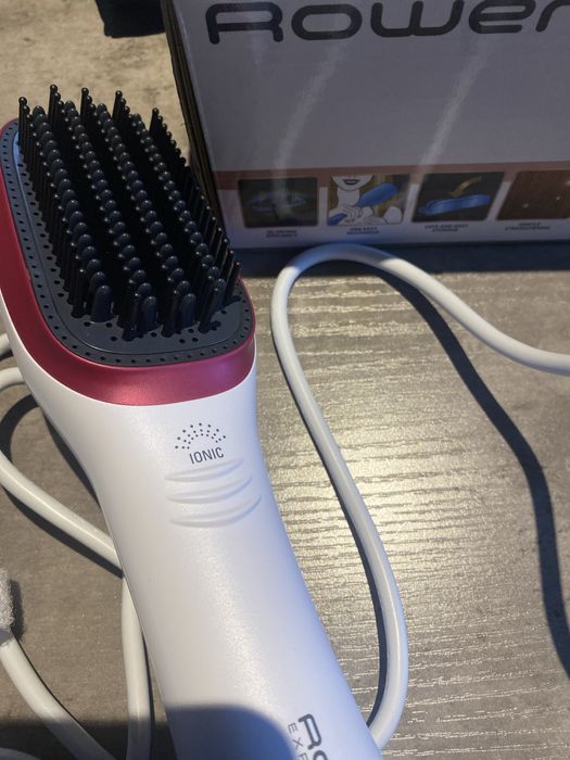 Escova alisadora e secadora Rowenta