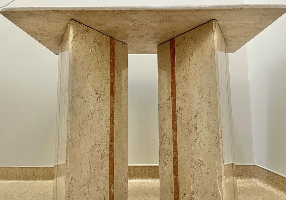 Mesa / Secretária em Granito Rosa