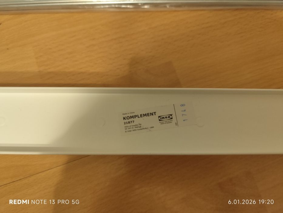 Nowy wieszak Komplement Ikea