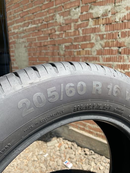 205/60 R16 CONTINENTAL CONTIECOCONTACT 5 (99% Стан Нових!) Склад