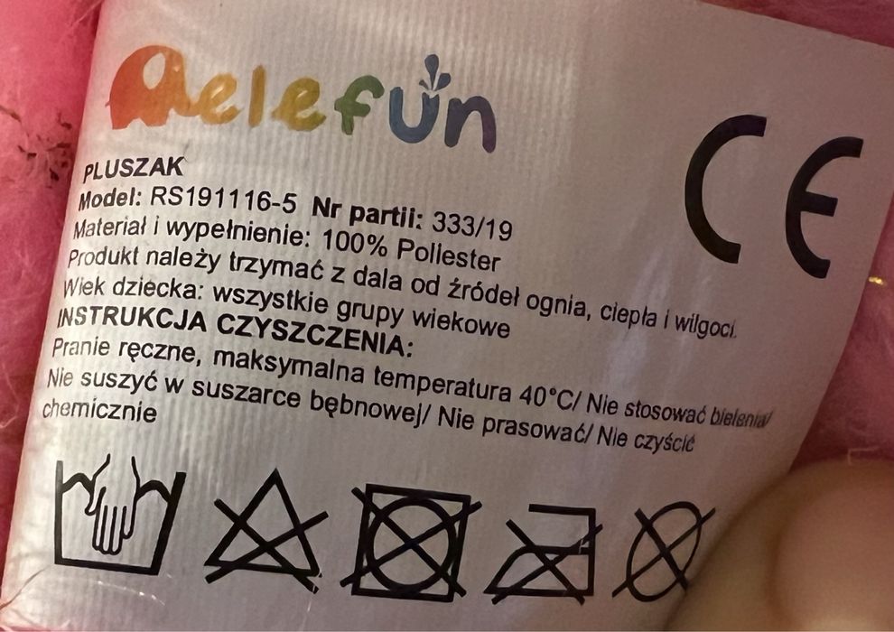 Pluszak ptak flaming