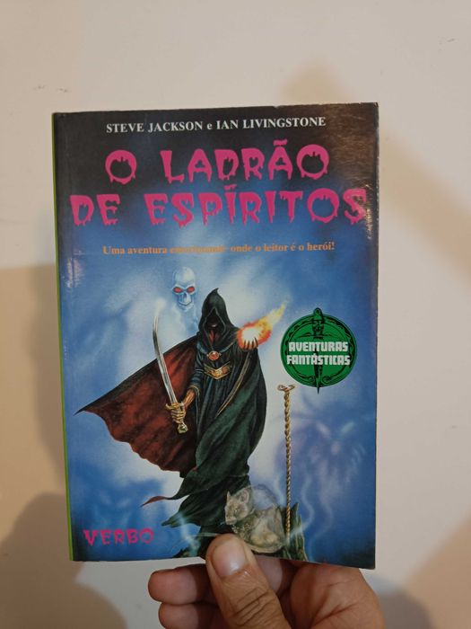 Livro Aventuras Fantásticas nº28 O LADRÃO DE ESPIRITOS