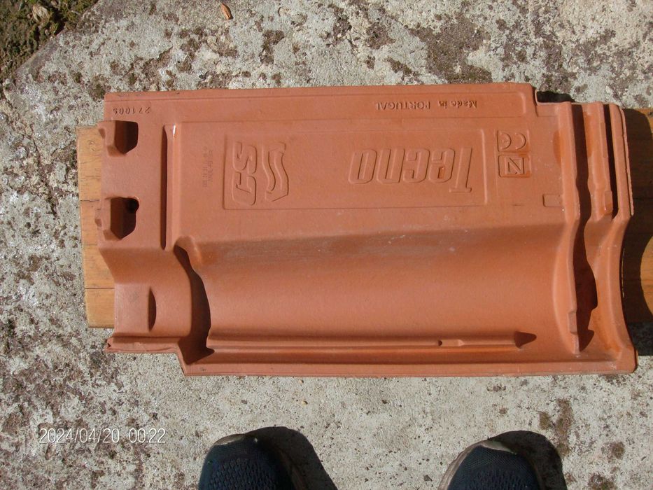 Telha TECNO vermelho natural - NOVAS