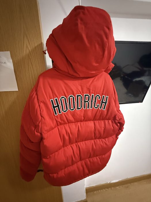 Casaco hoodrich vermelho