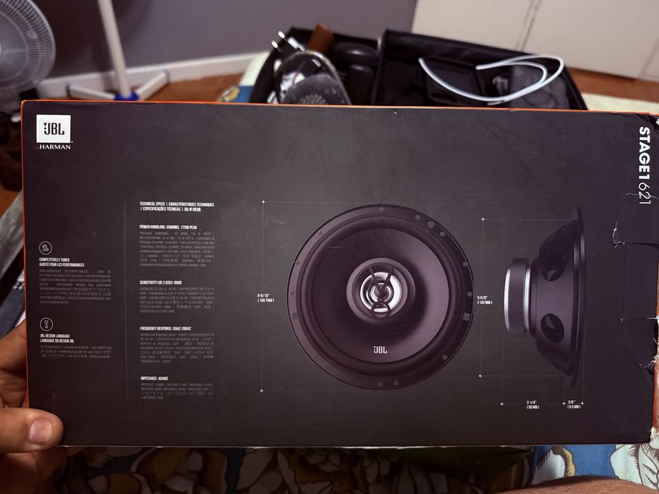 Colunas NOVAS JBL ( Auto falante 6” coaxial JBL)