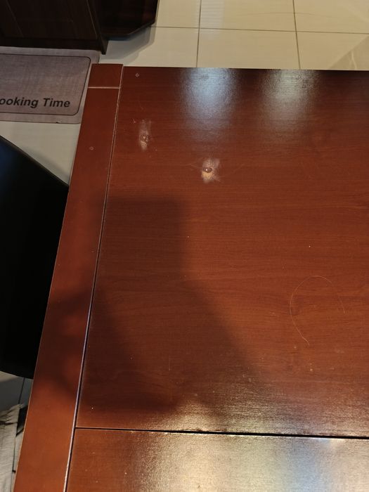 Stół kuchenny brąz