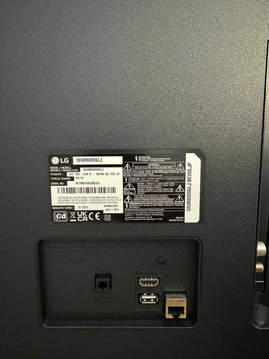 Televisão LG 50UR80006LG