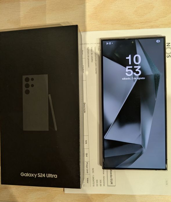 Samsung S24 Ultra 256 GB Fatura & Garantia