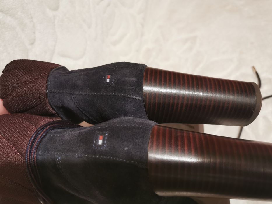 Tommy Hilfiger botki na platformie 10.5cm roz 40 jak nowe