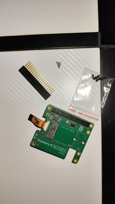 Raspberry Pi M.2 HAT+ - nakładka do dysków NVMe i akcesoriów M.2 do Ra