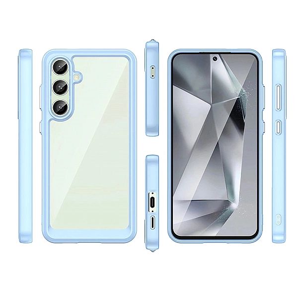 Etui silikonowe Outer Space Case z żelową ramką do Samsung Galaxy S24
