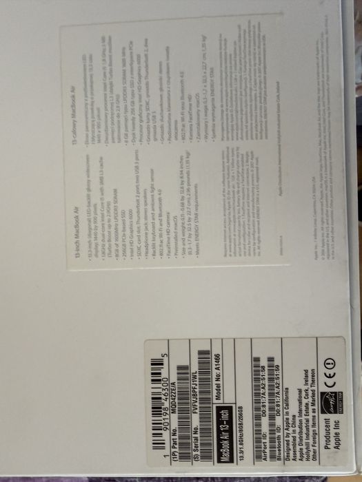Macbook Air 13-cali
