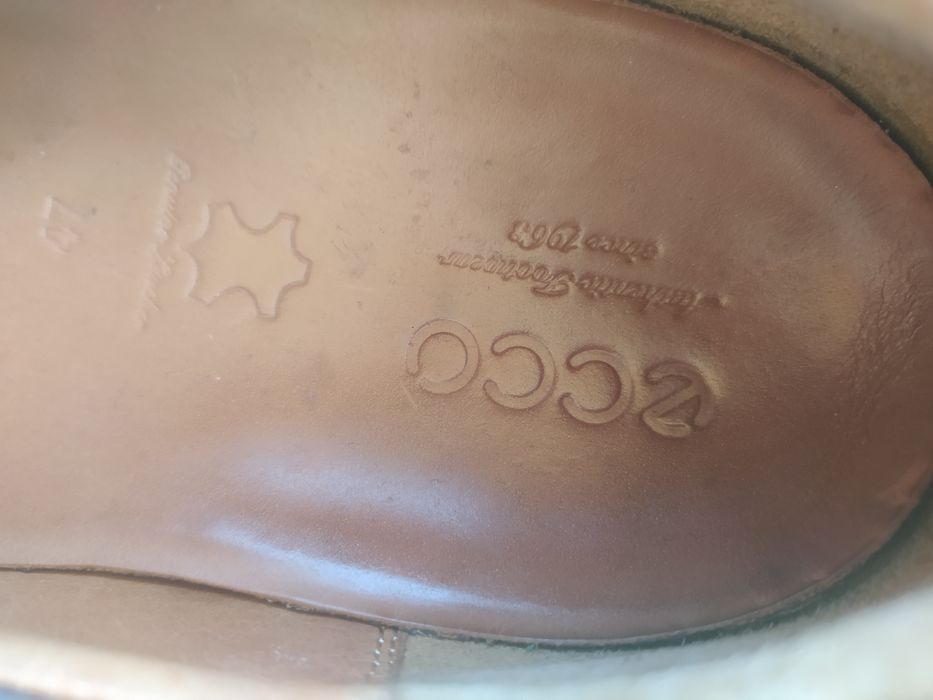 Туфлі мешти ecco 47 розмір