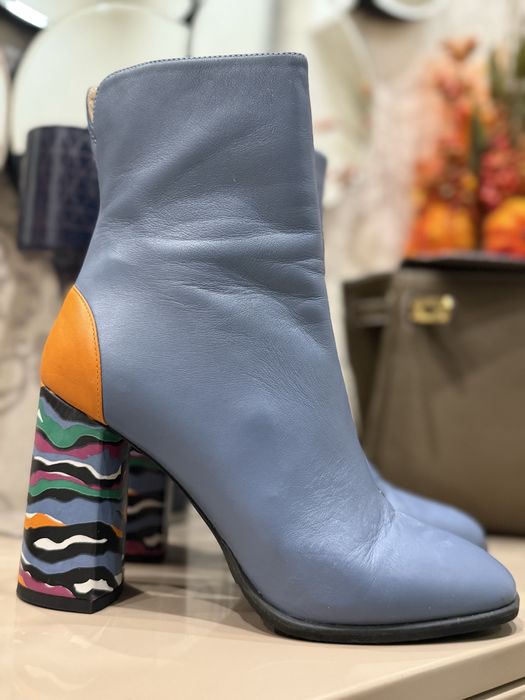 Шкіряні стильні черевички