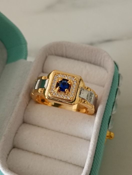 Sygnet męski nr 11 z szafirem